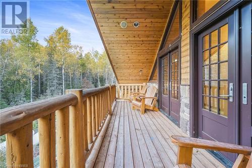 240 Kanichee Mine Road, Temagami, ON - Outdoor With Deck Patio Veranda With Exterior