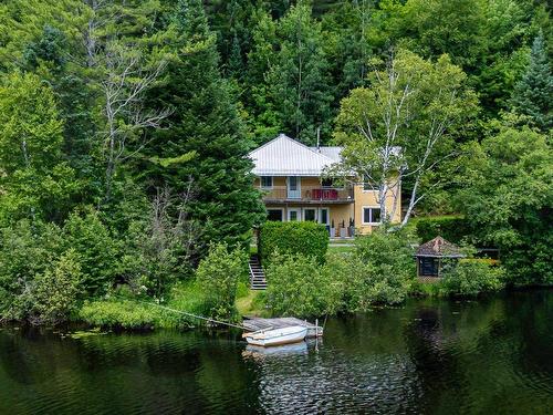 Frontage - 2331 Ch. Du Bord-Du-Lac, Sainte-Adèle, QC - Outdoor With Body Of Water