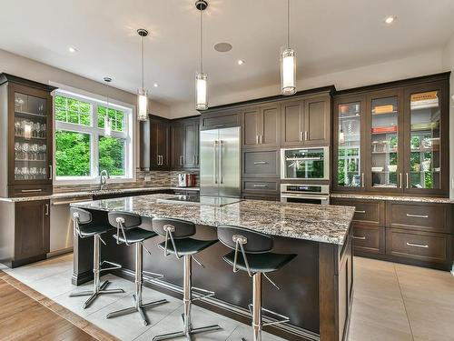 Kitchen - 51 Rue Balmoral, Morin-Heights, QC - Indoor Photo Showing Kitchen With Upgraded Kitchen