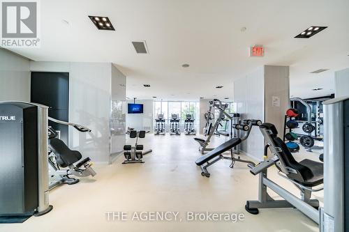 Uph05 - 56 Annie Craig Drive, Toronto, ON - Indoor Photo Showing Gym Room