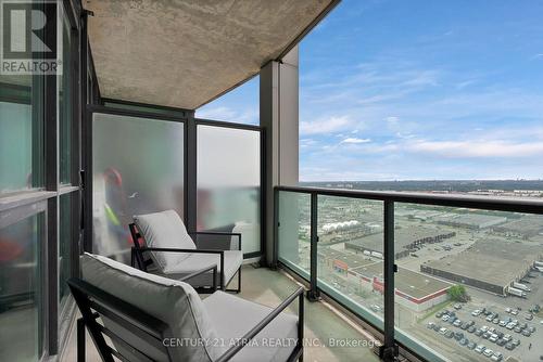 2307 - 3985 Grand Park Drive, Mississauga, ON - Outdoor With Balcony With View With Exterior