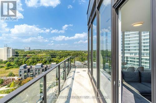 Ph 812 - 4208 Dundas Street W, Toronto, ON - Outdoor With Balcony With View