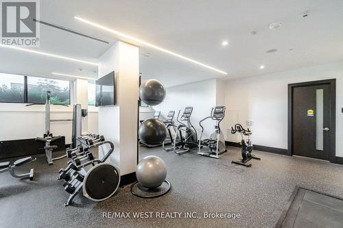 Ph 812 - 4208 Dundas Street W, Toronto, ON - Indoor Photo Showing Gym Room