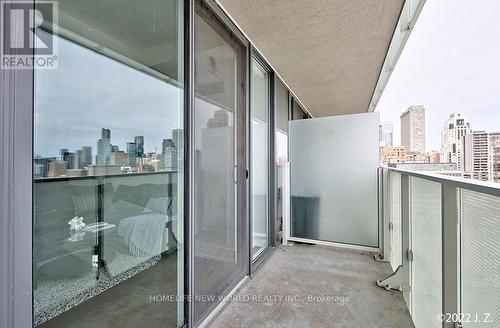 1601 - 200 Bloor Street W, Toronto C02, ON - Outdoor With Balcony With Exterior