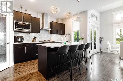 200 Willow Ridge Drive, Pilot Butte, SK - Indoor Photo Showing Kitchen With Upgraded Kitchen