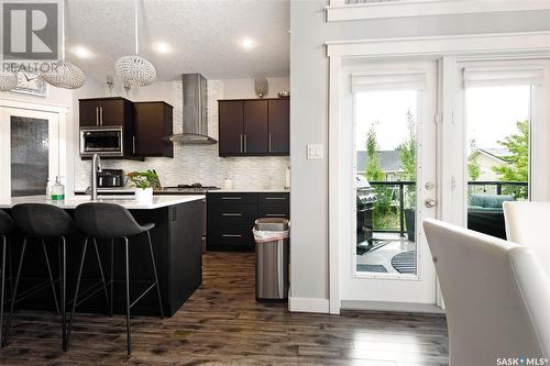 200 Willow Ridge Drive, Pilot Butte, SK - Indoor Photo Showing Kitchen With Upgraded Kitchen