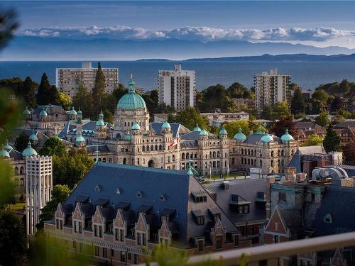 1406-707 Courtney St, Victoria, BC - Outdoor With Body Of Water With View