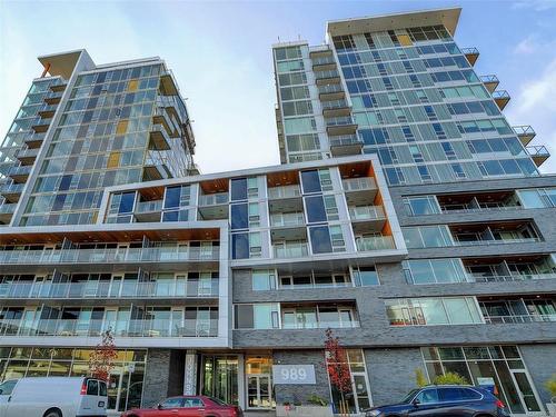 611-989 Johnson St, Victoria, BC - Outdoor With Balcony With Facade