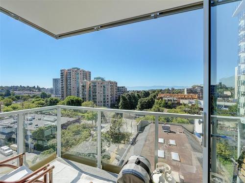 611-989 Johnson St, Victoria, BC - Outdoor With Balcony With View