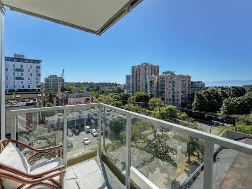 611-989 Johnson St, Victoria, BC - Outdoor With Balcony With View