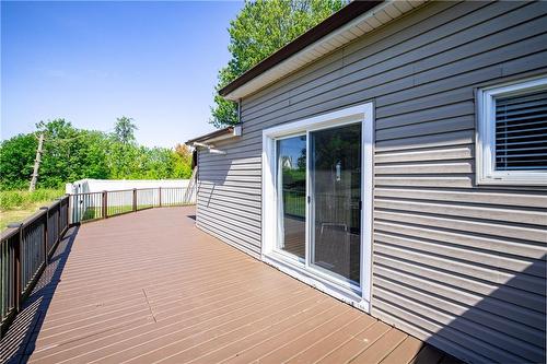 11624 Belleview Beach Road, Wainfleet, ON - Outdoor With Deck Patio Veranda With Exterior