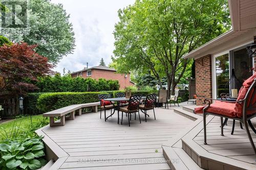 1887 Sherwood Forrest Circle, Mississauga, ON - Outdoor With Deck Patio Veranda With Exterior