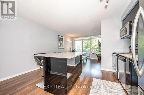 208 - 38 Joe Shuster Way, Toronto (South Parkdale), ON - Indoor Photo Showing Kitchen