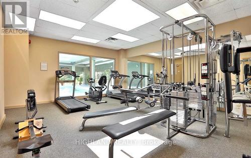 705 - 1700 The Collegeway, Mississauga, ON - Indoor Photo Showing Gym Room