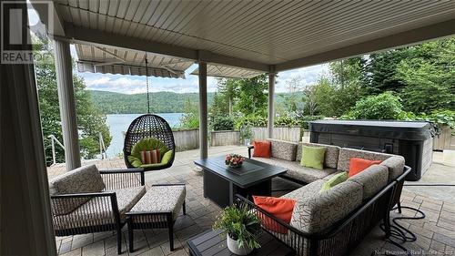 241 Beaulieu Road, Saint-François-De-Madawaska, NB - Outdoor With Deck Patio Veranda With Exterior