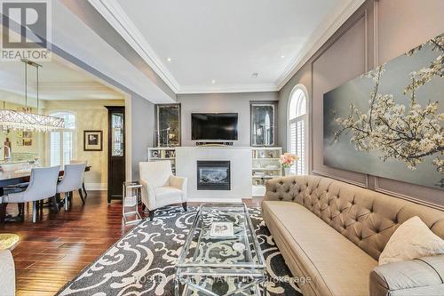 4 - 103 Pembroke Street, Toronto C08, ON - Indoor Photo Showing Living Room With Fireplace