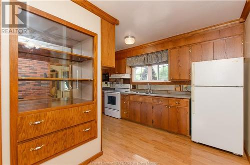 231 Ayer Ave, Moncton, NB - Indoor Photo Showing Kitchen With Double Sink