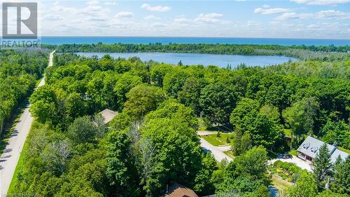 Walk to Lake Huron(Sauble Beach)and Silver Lake access - 20 Sandy Pines Trail, Sauble Beach, ON - Outdoor With Body Of Water With View