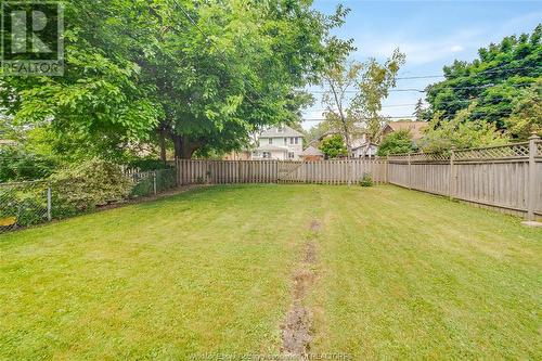 151 Curry Avenue, Windsor, ON - Outdoor With Backyard