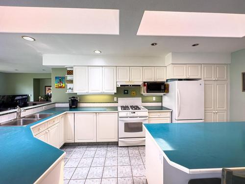 1590 Lorne Street E, Kamloops, BC - Indoor Photo Showing Kitchen With Double Sink