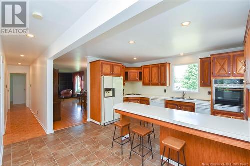 8150 Saint-Paul Street, Bas-Caraquet, NB - Indoor Photo Showing Kitchen With Double Sink