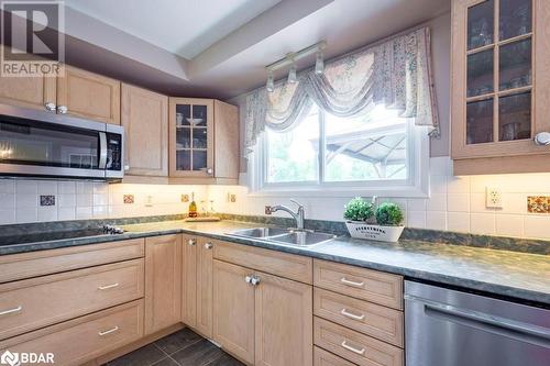 129 Leland Drive, Belleville, ON - Indoor Photo Showing Kitchen With Double Sink