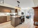 140 - 50 Carnation Avenue, Toronto, ON  - Indoor Photo Showing Kitchen With Stainless Steel Kitchen With Upgraded Kitchen 