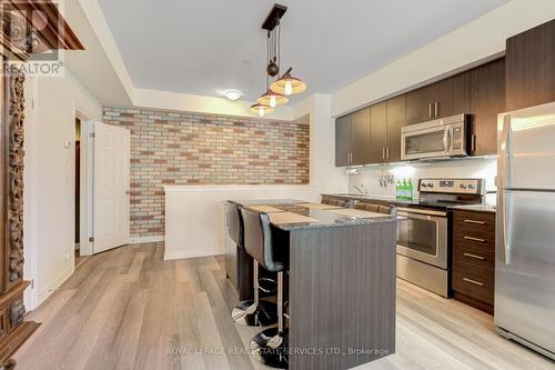 140 - 50 Carnation Avenue, Toronto, ON - Indoor Photo Showing Kitchen With Stainless Steel Kitchen With Upgraded Kitchen