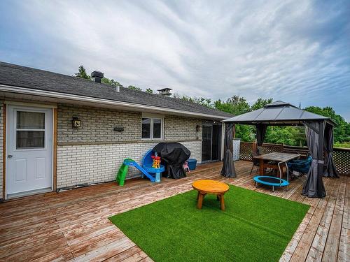 Patio - 13 Rue Mady, Lachute, QC - Outdoor With Deck Patio Veranda With Exterior