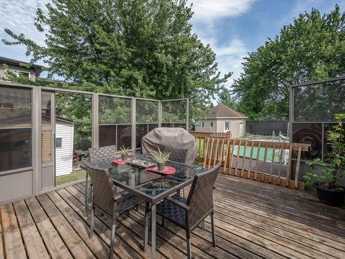 Patio - 1023 Ch. Du Clocher, Saint-Jean-Sur-Richelieu, QC - Outdoor With Deck Patio Veranda With Exterior