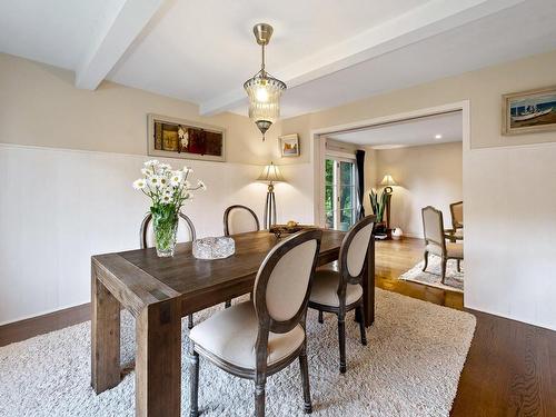 Dining room - 8 Rue Magnolia, Baie-D'Urfé, QC - Indoor Photo Showing Dining Room