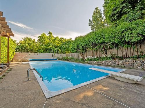 Pool - 8 Rue Magnolia, Baie-D'Urfé, QC - Outdoor With In Ground Pool With Backyard