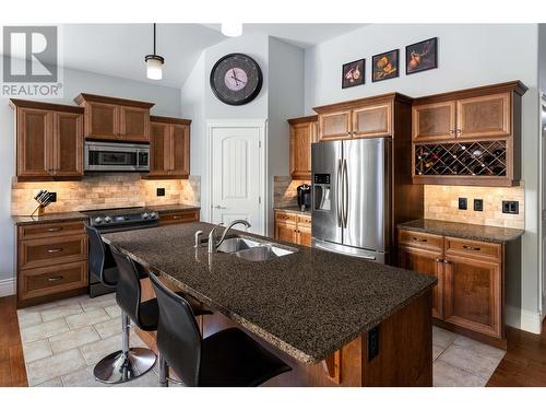 4450 Gordon Drive Unit# 105, Kelowna, BC - Indoor Photo Showing Kitchen With Double Sink