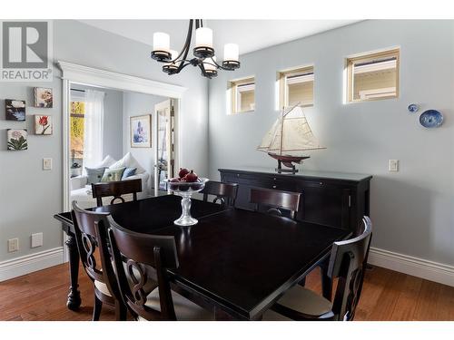 4450 Gordon Drive Unit# 105, Kelowna, BC - Indoor Photo Showing Dining Room