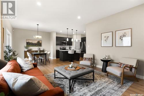 8641 Wheat Crescent, Regina, SK - Indoor Photo Showing Living Room