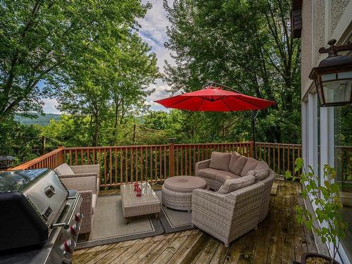 Balcony - 126 Ch. Des Geais-Bleus, Piedmont, QC - Outdoor With Deck Patio Veranda