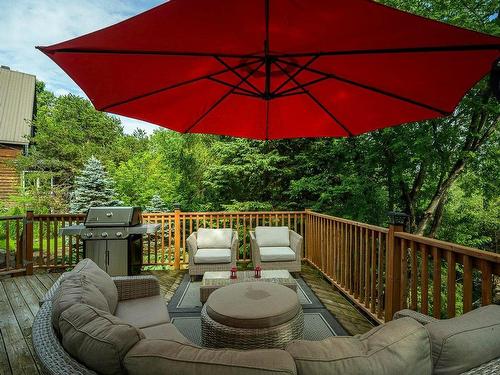 Balcony - 126 Ch. Des Geais-Bleus, Piedmont, QC - Outdoor With Deck Patio Veranda With Exterior