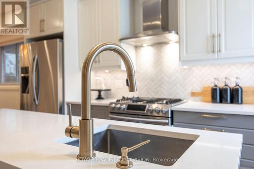 27 Wright Avenue, Toronto, ON - Indoor Photo Showing Kitchen With Double Sink With Upgraded Kitchen