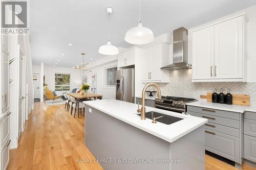 27 Wright Avenue, Toronto, ON - Indoor Photo Showing Kitchen With Upgraded Kitchen