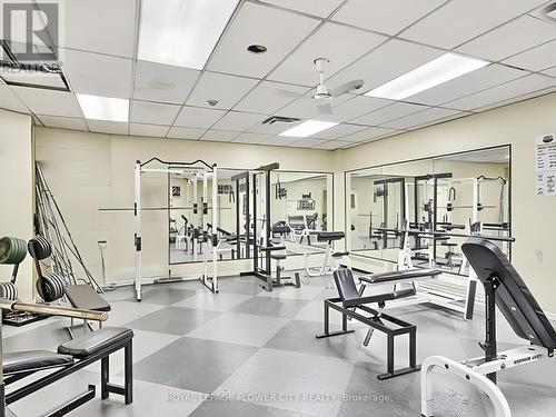 1603 - 390 Dixon Road, Toronto (Kingsview Village-The Westway), ON - Indoor Photo Showing Gym Room