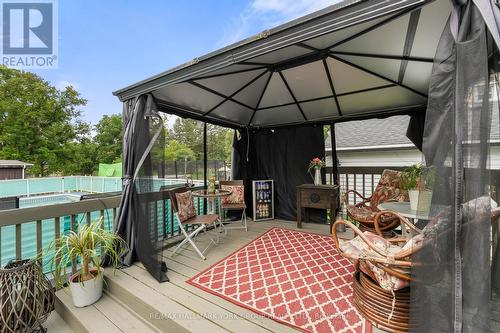 235 Pefferlaw Road, Georgina (Pefferlaw), ON - Outdoor With Deck Patio Veranda With Exterior