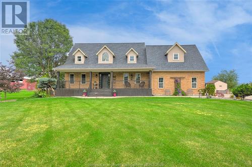 323 County Rd 27 East, Kingsville, ON - Outdoor With Deck Patio Veranda With Facade