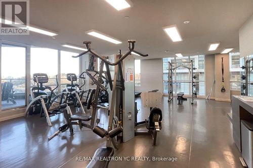 1005 - 59 Annie Craig Drive, Toronto W06, ON - Indoor Photo Showing Gym Room