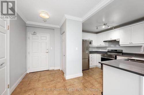 903 - 544 Talbot Street, London, ON - Indoor Photo Showing Kitchen With Double Sink