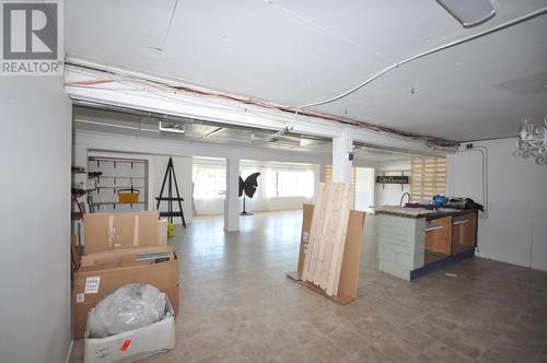 1160 A Dixon Road, Williams Lake, BC - Indoor Photo Showing Garage