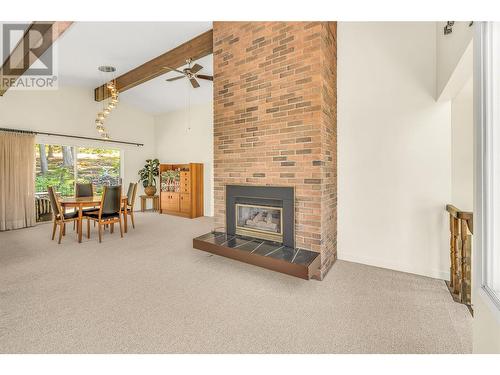 699 Curtis Road, Kelowna, BC - Indoor With Fireplace