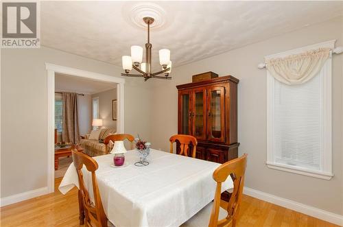 40 Osprey Road, Upper Coverdale, NB - Indoor Photo Showing Dining Room