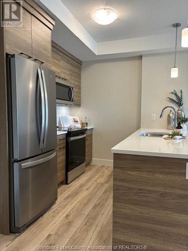 190 Main Street Unit# 301, Kingsville, ON - Indoor Photo Showing Kitchen With Stainless Steel Kitchen