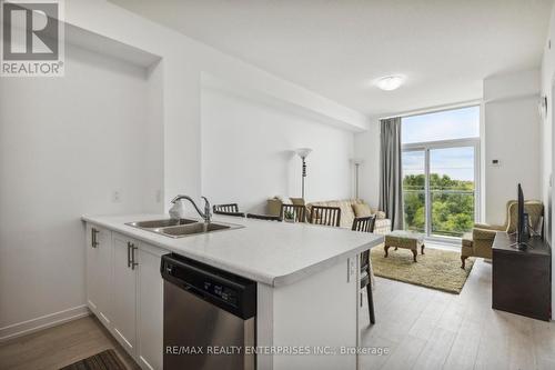 410 - 460 Dundas Street E, Hamilton, ON - Indoor Photo Showing Kitchen With Double Sink