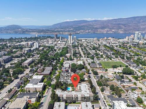 317-1056 Bernard Avenue, Kelowna, BC - Outdoor With Body Of Water With View